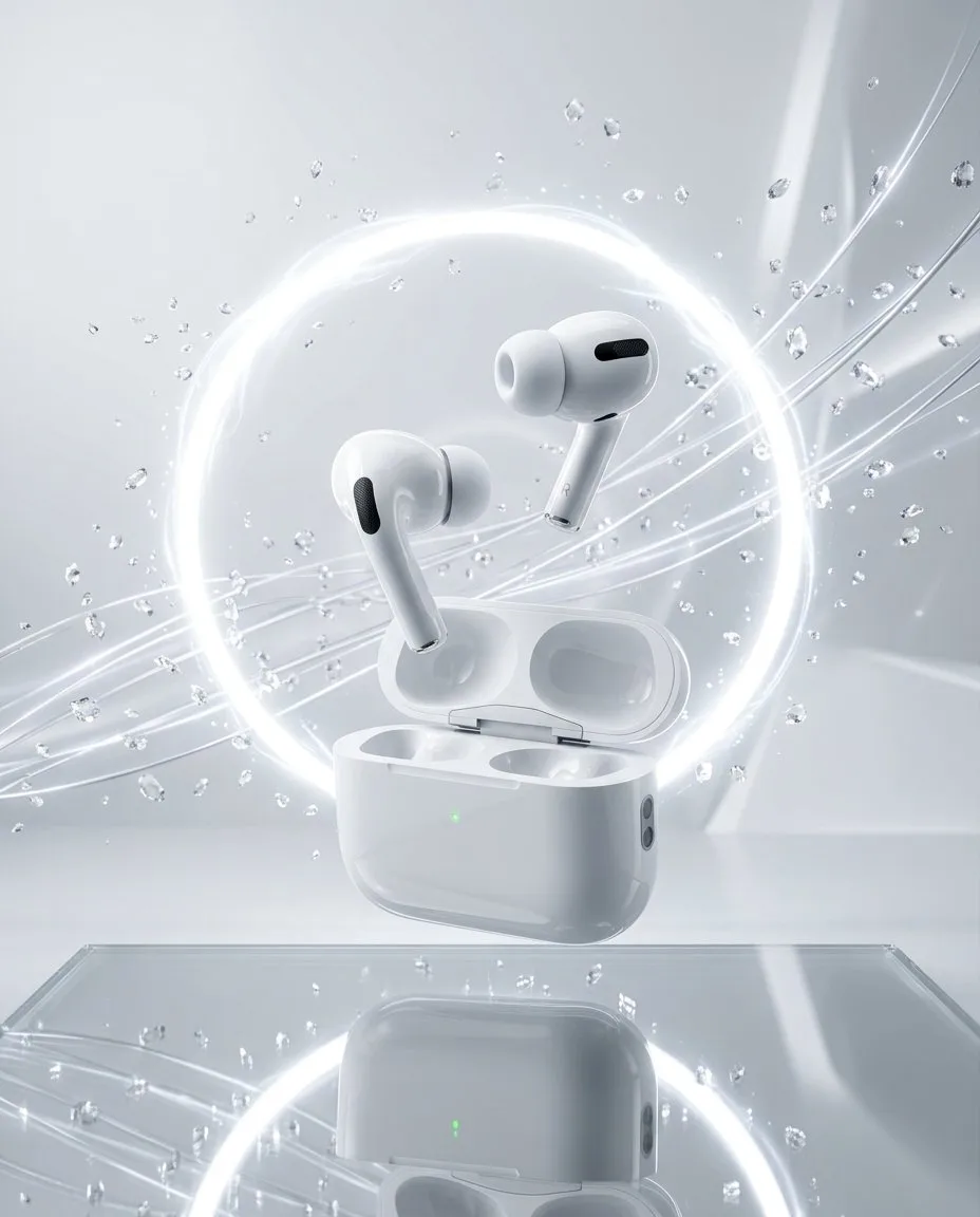 Apple AirPods Pro: Future in White