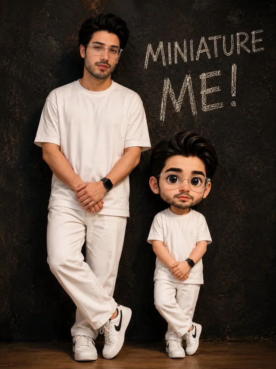 Miniature Me! Adorable Portrait Dupe