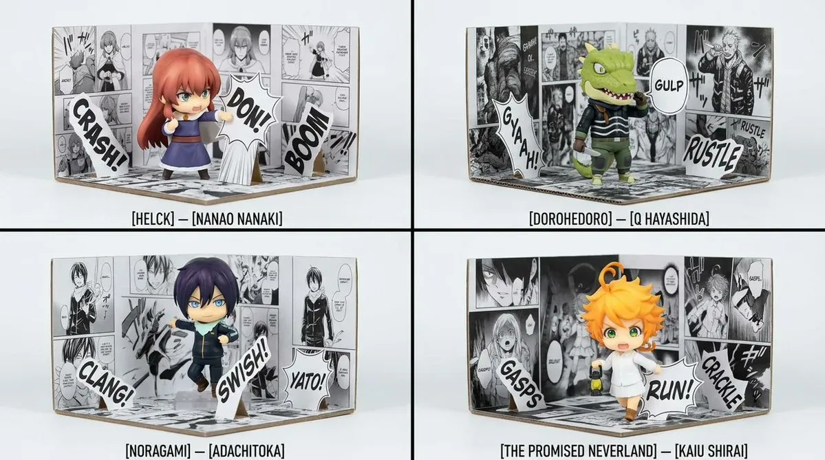 Hidden Gem Manga Nendoroid Display