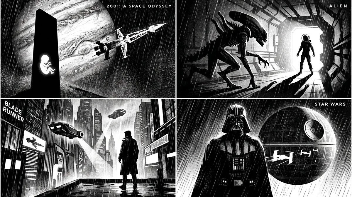 Sci-Fi Classics in Noir