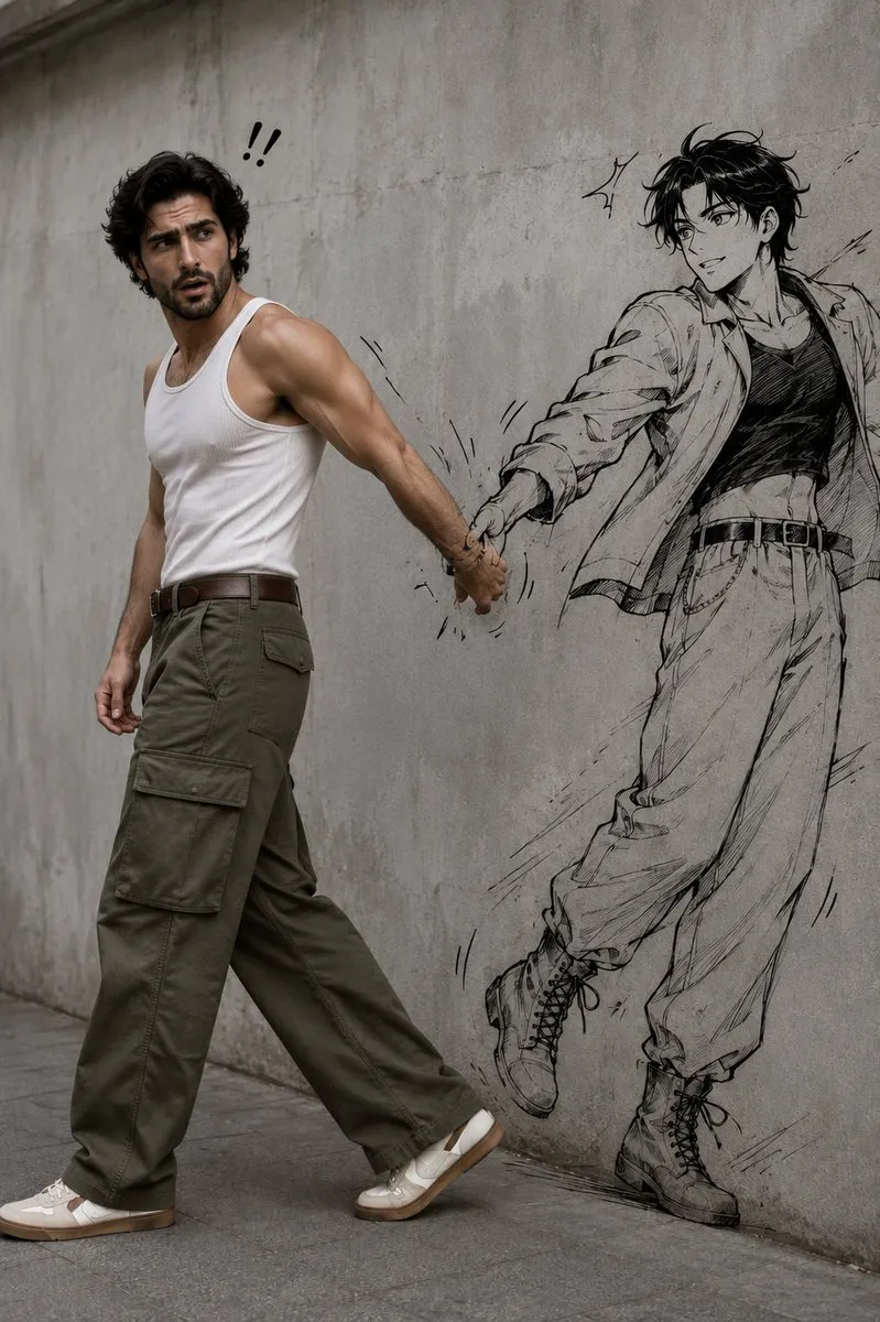 Manga Mural Interaction