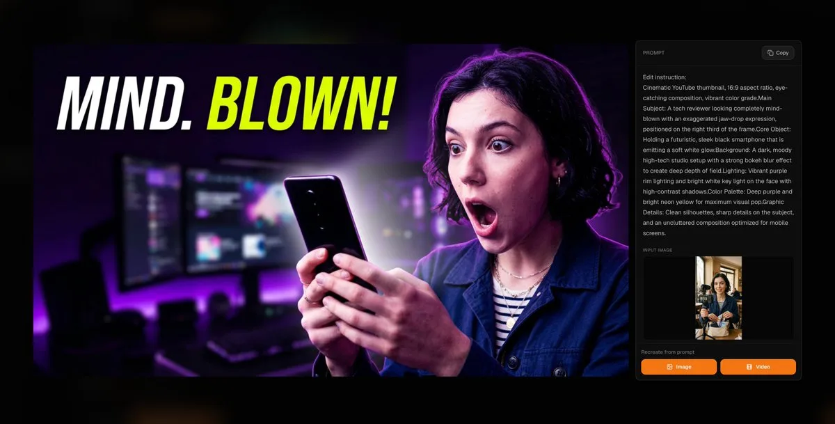 Mind-Blown Tech Reviewer YouTube Thumbnail