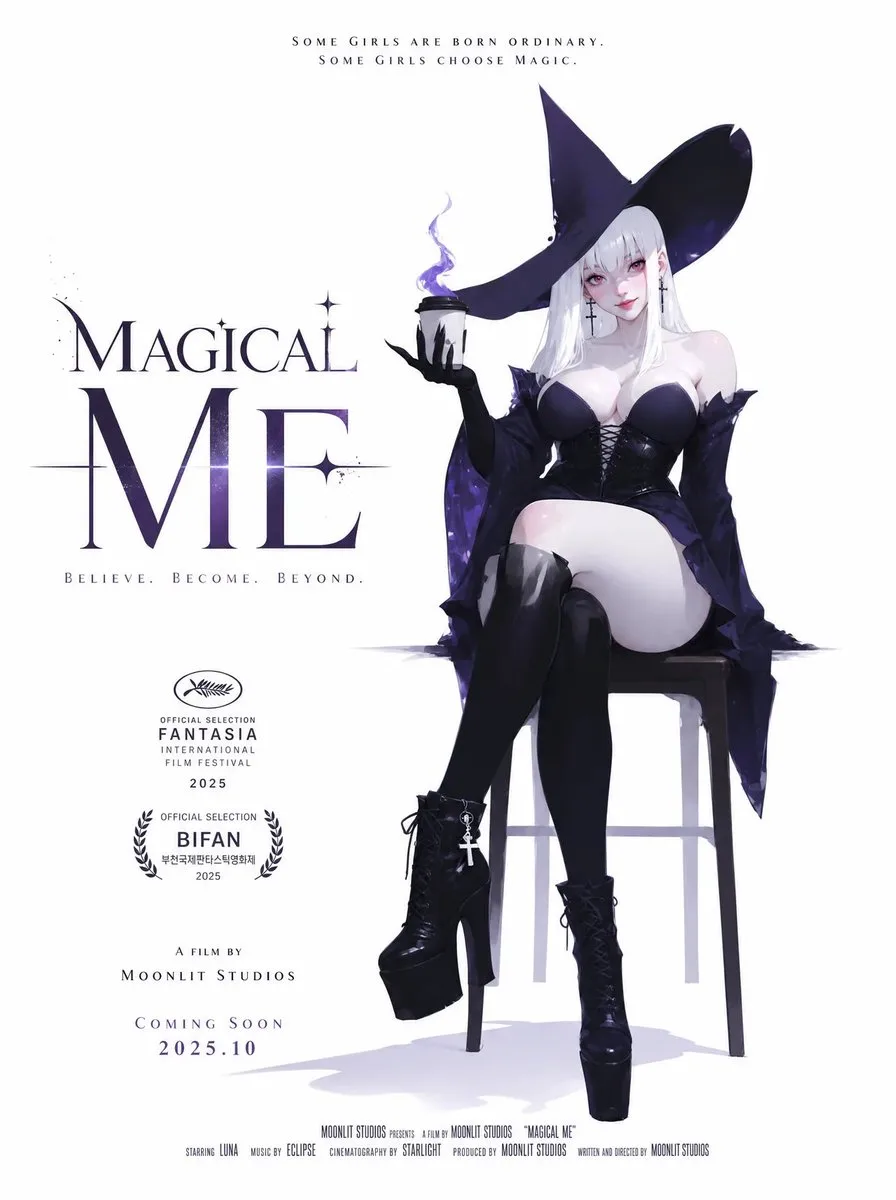 Magical Me - Anime Poster Design