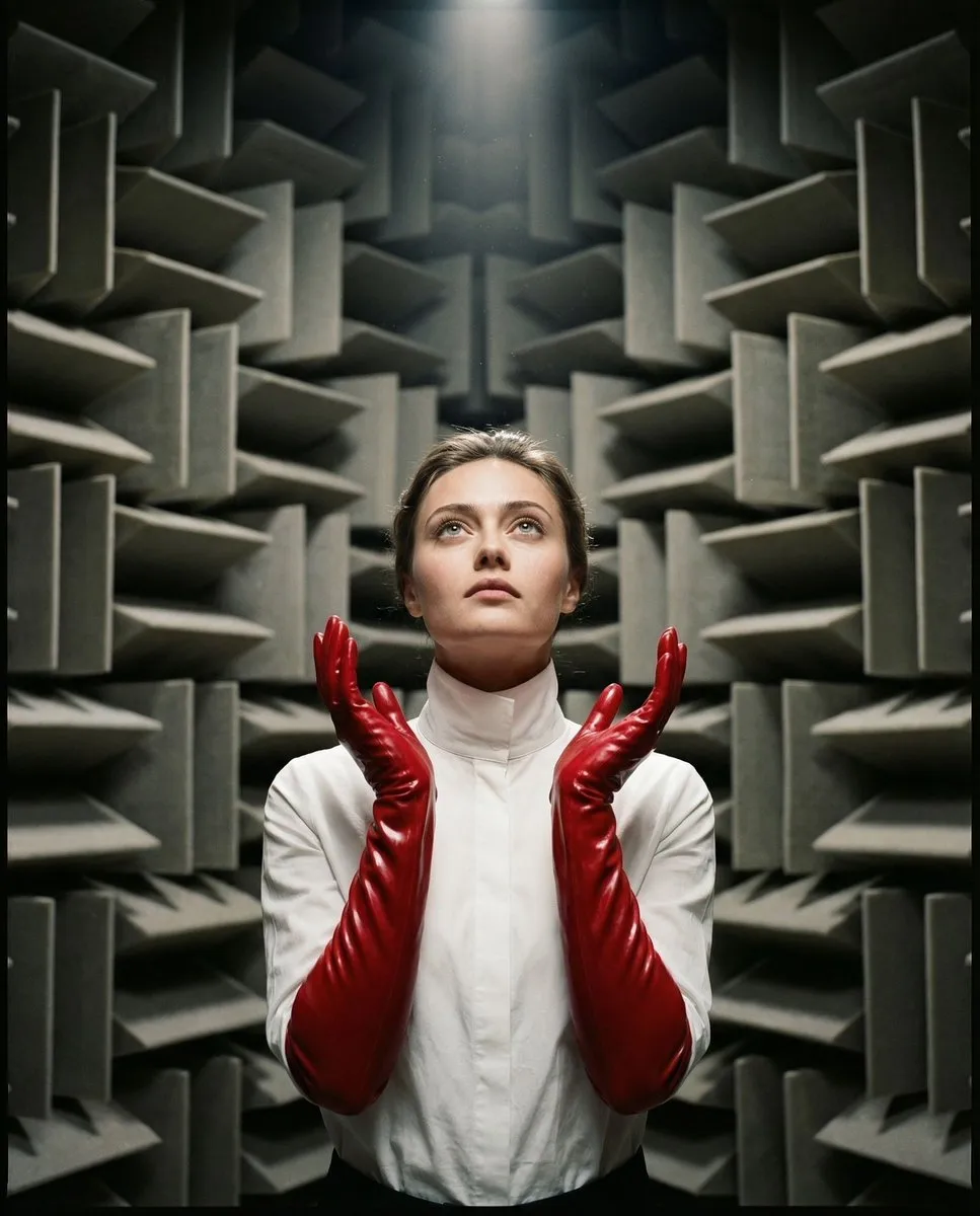 Crimson Symmetry in the Anechoic Chamber