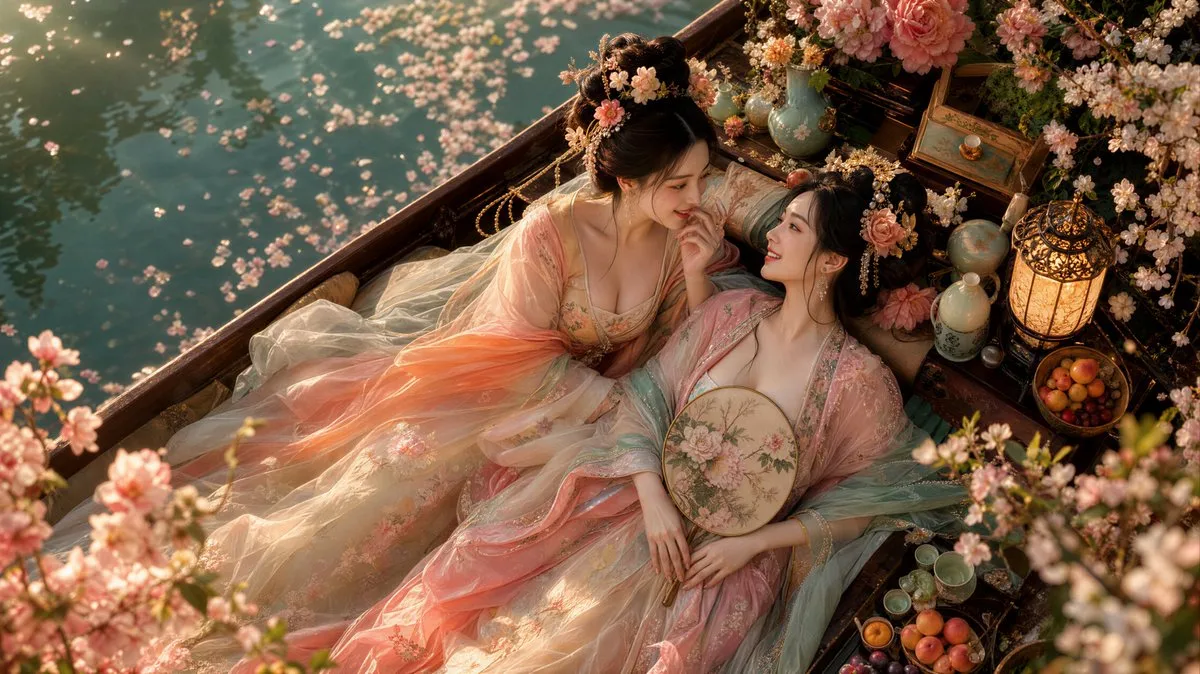 Luxury Flower Boat Heritage Campaign