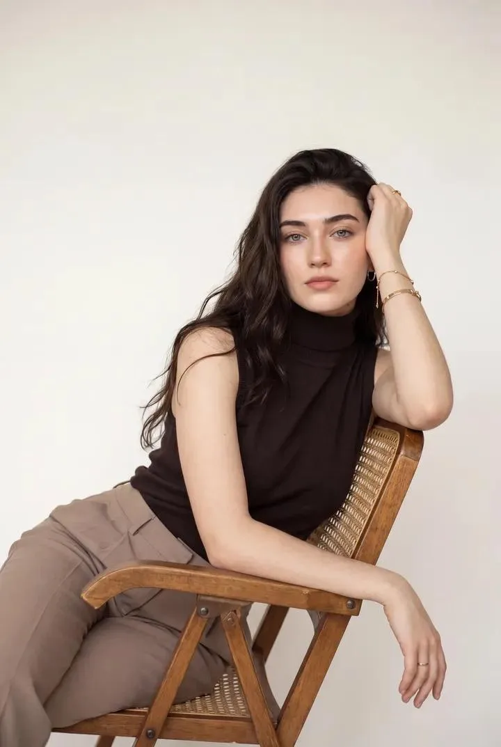 Quiet Luxury Fashion Portrait