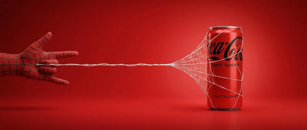 Spider Web Product Advertisement