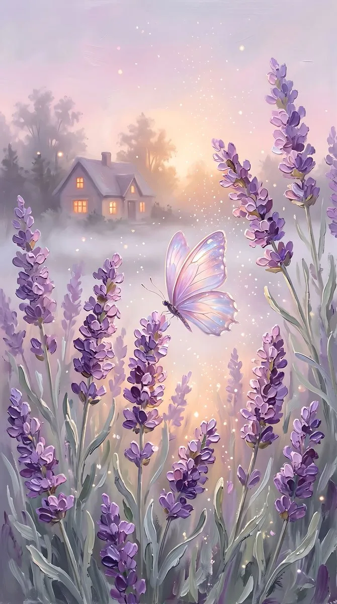 Lavender Butterfly Cottage