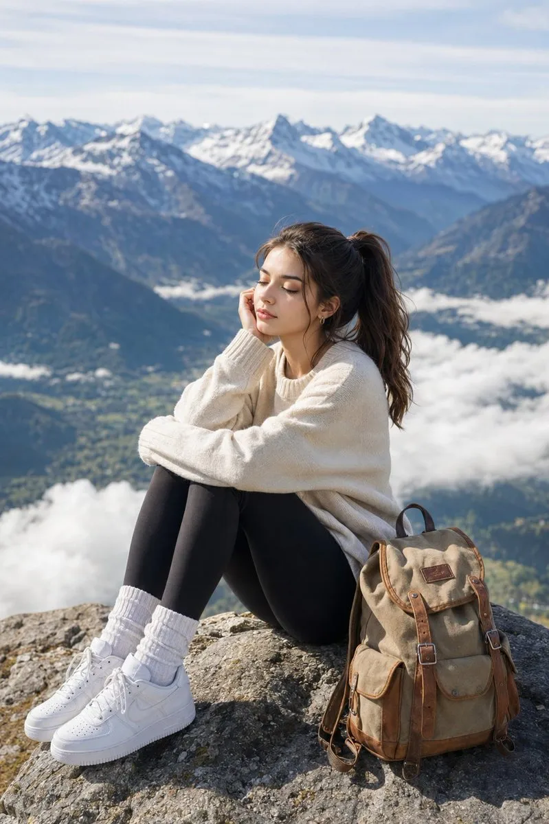 Peaceful Alpine Mountain Escape