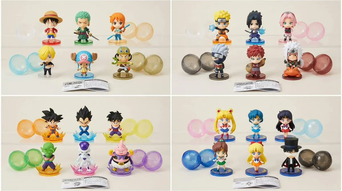 Japanese Gashapon Manga Collection