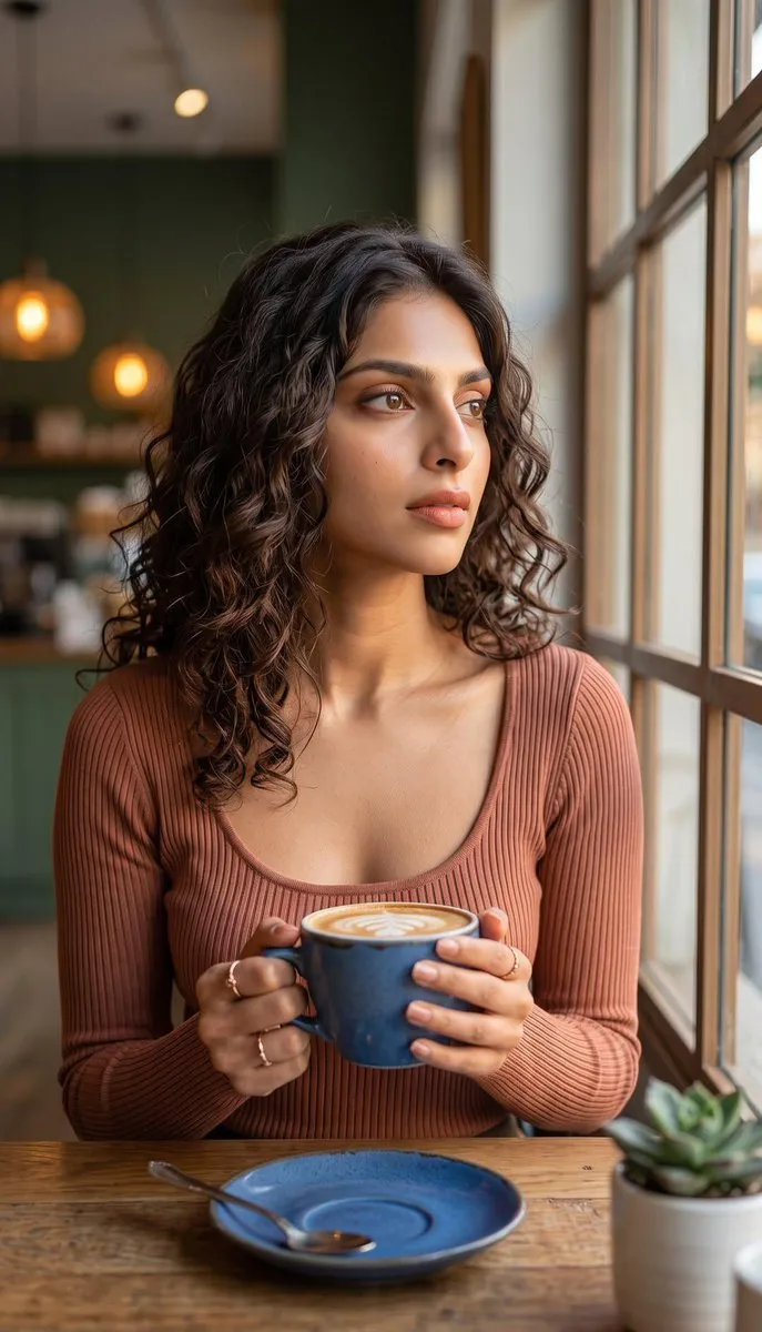 Twilight Cafe Portrait