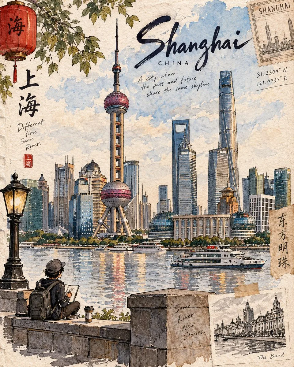 Destination Sketchbook: Shanghai