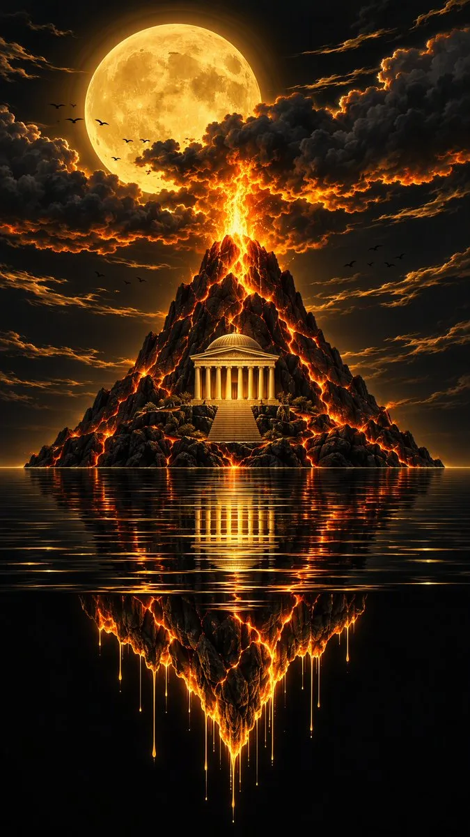 Golden Palace to Volcanic Mountain