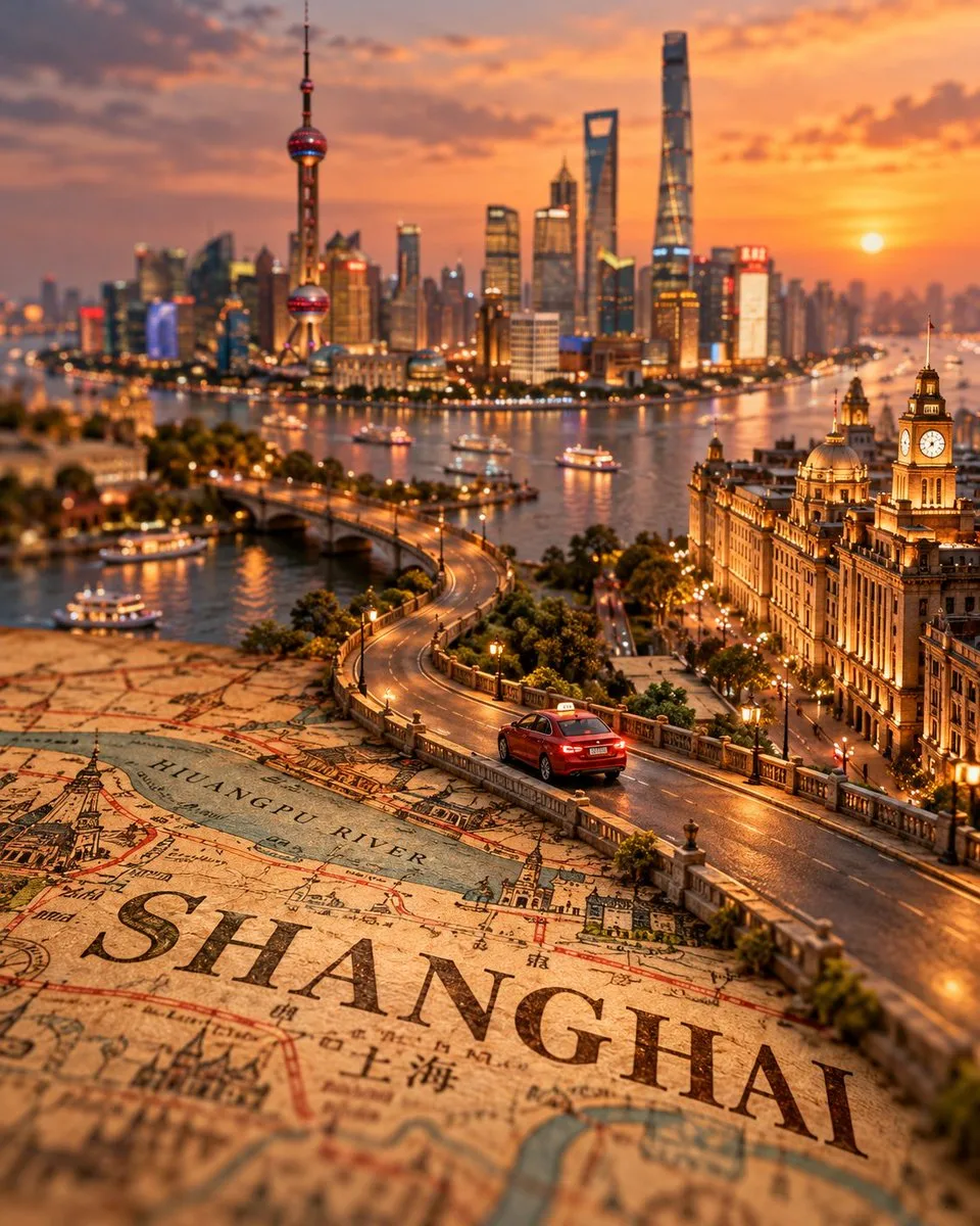Miniature Travel Poster