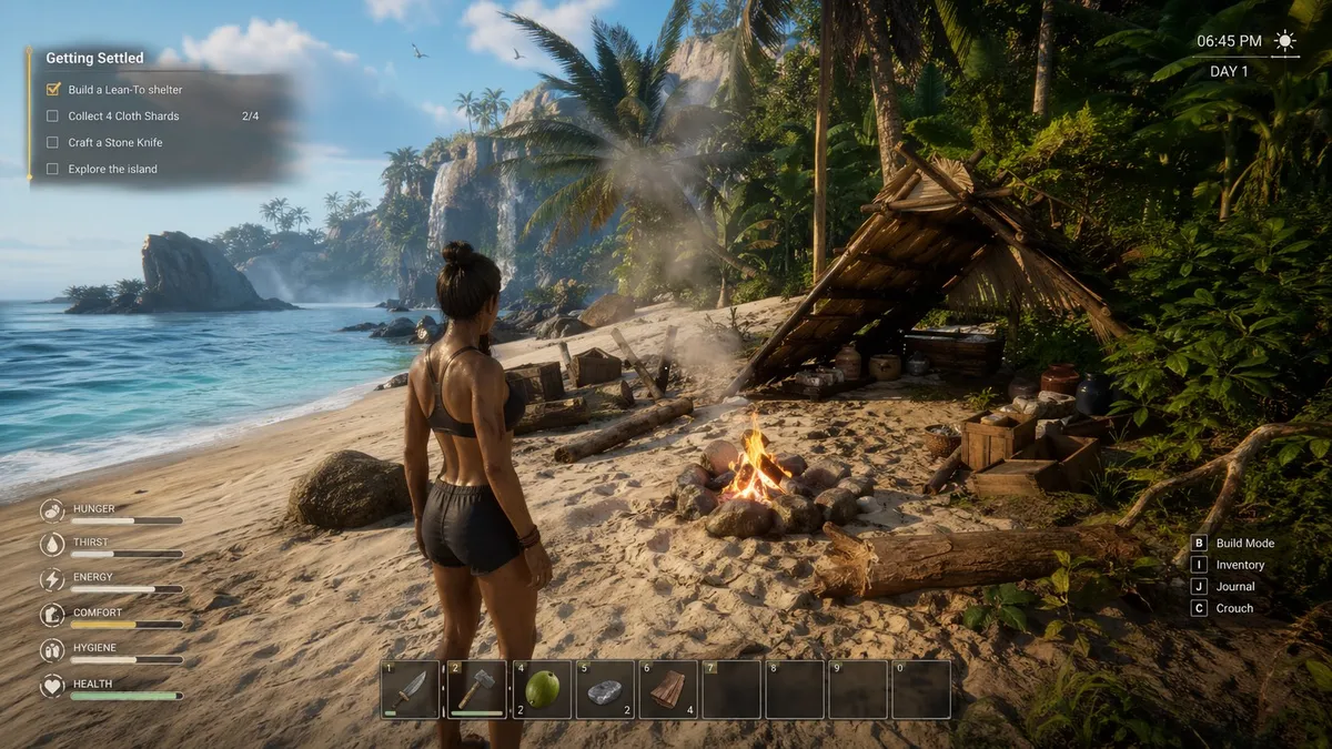 The Sims Castaways AAA Game Screenshot