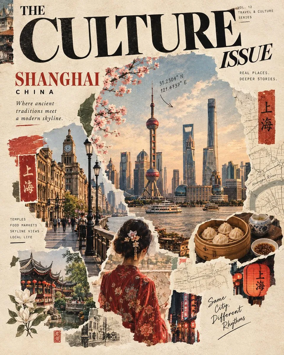 Vintage Travel Magazine Cover